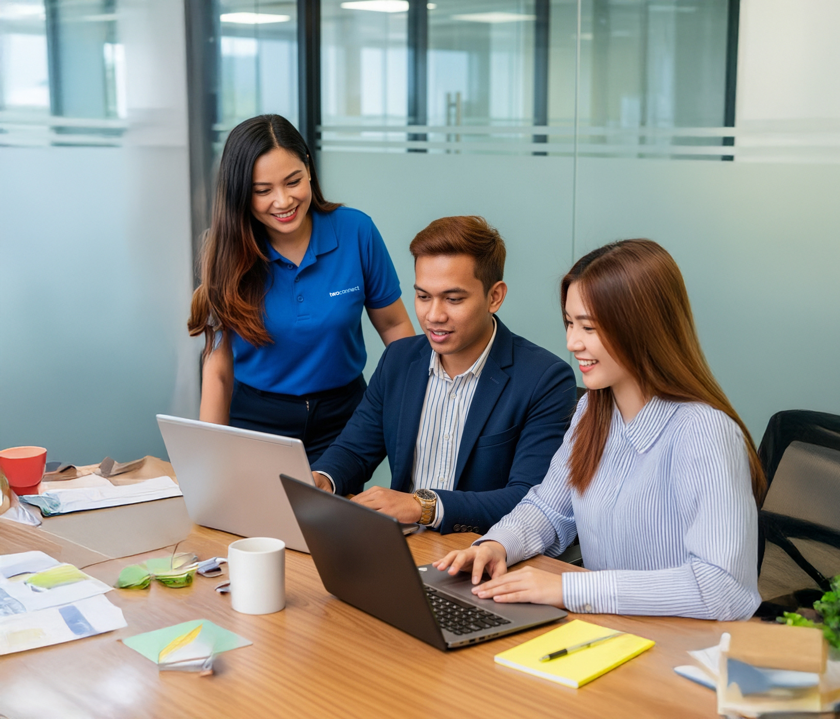 Twoconnect Filipino team