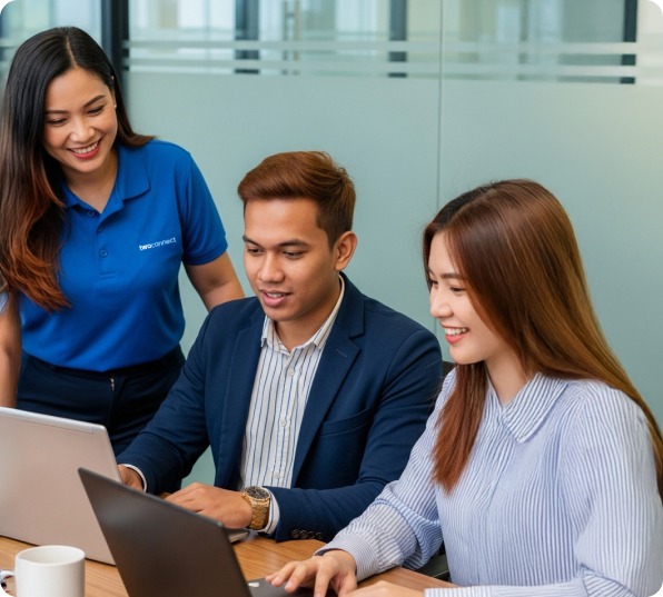 Twoconnect Filipino team